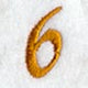 Cheshire Number 6 (3 Inch)