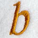 Cheshire Lower Case Letter b (3 Inch)