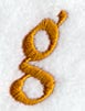 Cheshire Lower Case Letter g (3 Inch)