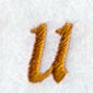 Cheshire Lower Case Letter u (3 Inch)