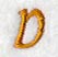 Cheshire Letter D (3 Inch)