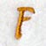 Cheshire Letter F (3 Inch)