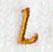 Cheshire Letter L (3 Inch)