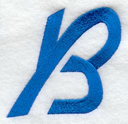 City Script Letter B (3 Inch)
