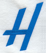 City Script Letter H (3 Inch)
