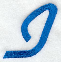 City Script Letter I (3 Inch)