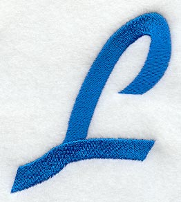 City Script Letter L (3 Inch)