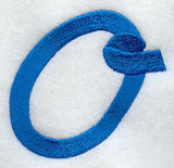 City Script Letter O (3 Inch)