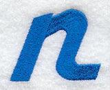 City Script Lower Case Letter n (3 Inch)