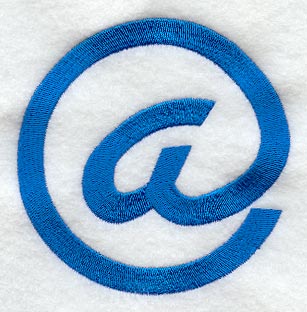 City Script At Sign (3 Inch)