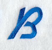 City Script Letter B (3 Inch)