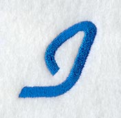 City Script Letter I (3 Inch)