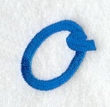 City Script Letter O (3 Inch)
