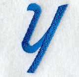 City Script Letter Y (3 Inch)