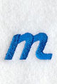 City Script Lower Case Letter m (3 Inch)