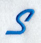 City Script Letter S (3 Inch)