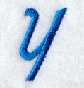 City Script Letter Y (3 Inch)