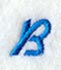 City Script Letter B (3 Inch)