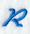 City Script Letter R (3 Inch)
