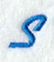 City Script Letter S (3 Inch)