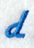 City Script Lower Case Letter d (3 Inch)