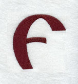 Columbo Letter F (3 Inch)