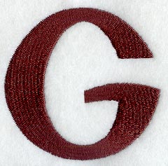 Columbo Letter G (3 Inch)