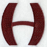 Columbo Letter H (3 Inch)