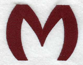 Columbo Letter M (3 Inch)