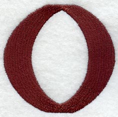 Columbo Letter O (3 Inch)