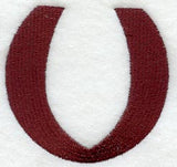 Columbo Letter U (3 Inch)