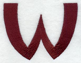 Columbo Letter W (3 Inch)