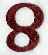 Columbo Number 8 (3 Inch)