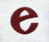 Columbo Lower Case Letter e (3 Inch)