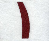 Columbo Lower Case Letter l (3 Inch)