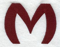 Columbo Letter M (3 Inch)