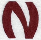 Columbo Letter N (3 Inch)