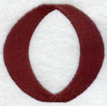 Columbo Letter O (3 Inch)