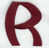 Columbo Letter R (3 Inch)