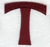 Columbo Letter T (3 Inch)