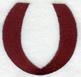 Columbo Letter U (3 Inch)