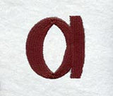 Columbo Lower Case Letter a (3 Inch)