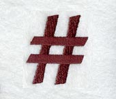 Columbo Number Sign (3 Inch)