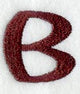 Columbo Letter B (3 Inch)