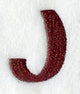 Columbo Letter J (3 Inch)