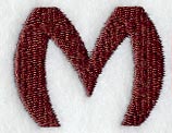 Columbo Letter M (3 Inch)