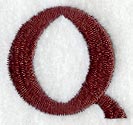 Columbo Letter Q (3 Inch)