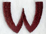 Columbo Letter W (3 Inch)