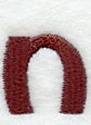 Columbo Lower Case Letter n (3 Inch)