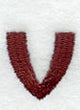 Columbo Lower Case Letter v (3 Inch)